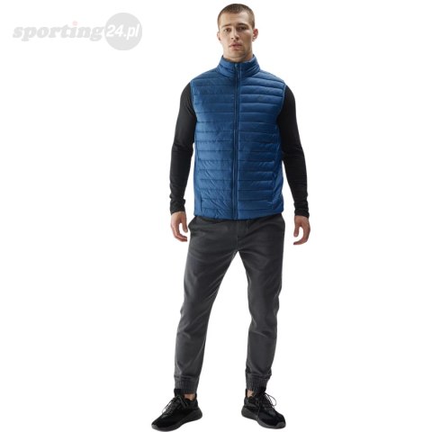 Kamizelka męska 4F M062 denim 4FAW23TVESM062 32S 4F Kamizelka męska 4F M062 denim 4FAW23TVESM062 32S 4F