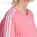 Koszulka damska adidas Aeroready Train Essentials 3-Stripes Tee różowa HZ5688 Adidas