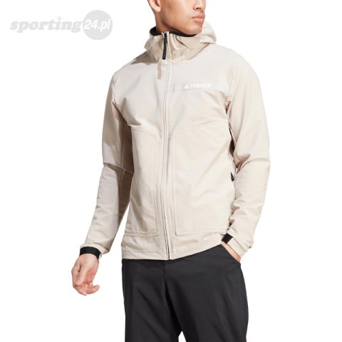 Kurtka męska adidas Terrex Multi Soft Shell beżowa HZ4423 Adidas Kurtka męska adidas Terrex Multi Soft Shell beżowa HZ4423 Adidas