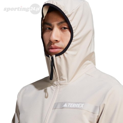 Kurtka męska adidas Terrex Multi Soft Shell beżowa HZ4423 Adidas Kurtka męska adidas Terrex Multi Soft Shell beżowa HZ4423 Adidas