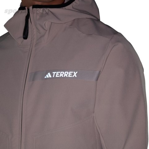 Kurtka męska adidas Terrex Multi Soft Shell beżowa HZ4423 Adidas Kurtka męska adidas Terrex Multi Soft Shell beżowa HZ4423 Adidas