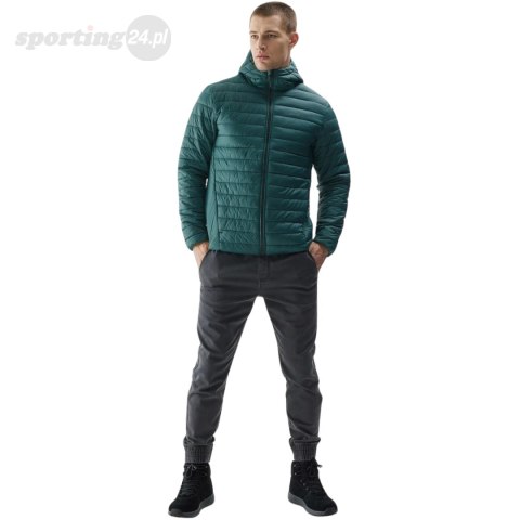 Kurtka męska puchowa 4F M240 zielona 4FAW23TDJAM240 41S 4F Kurtka męska puchowa 4F M240 zielona 4FAW23TDJAM240 41S 4F