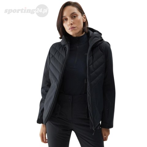 Kurtka narciarska damska 4F F122 czarna 4FAW23TJACF122 21S 4F Kurtka narciarska damska 4F F122 czarna 4FAW23TJACF122 21S 4F