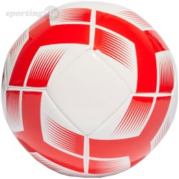 Piłka nożna adidas Starlancer Club Ball biało-czerwona IA0974 Adidas