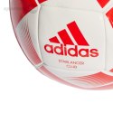 Piłka nożna adidas Starlancer Club Ball biało-czerwona IA0974 Adidas