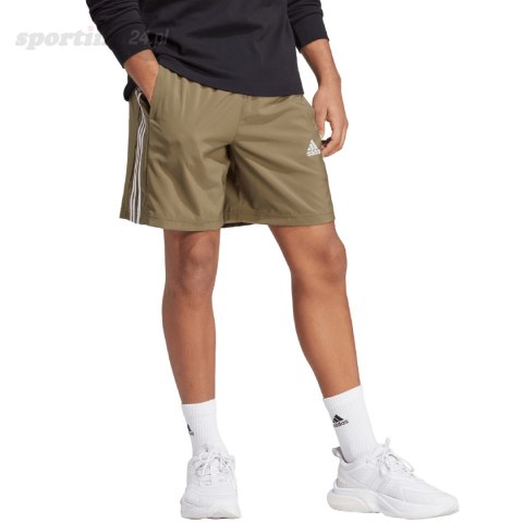 Spodenki męskie adidas Aeroready Essentials Chelsea 3-Stripes khaki IC1488 Adidas Spodenki męskie adidas Aeroready Essentials Chelsea 3-Stripes khaki IC1488 Adidas