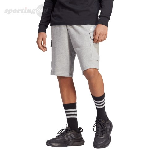 Spodenki męskie adidas Essentials French Terry Cargo szare HA4340 Adidas Spodenki męskie adidas Essentials French Terry Cargo szare HA4340 Adidas