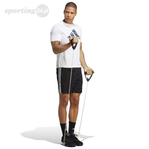 Spodenki męskie adidas Train Essentials Piqué 3-Stripes czarne IB8111 Adidas Spodenki męskie adidas Train Essentials Piqué 3-Stripes czarne IB8111 Adidas