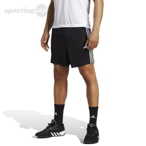 Spodenki męskie adidas Train Essentials Piqué 3-Stripes czarne IB8111 Adidas Spodenki męskie adidas Train Essentials Piqué 3-Stripes czarne IB8111 Adidas