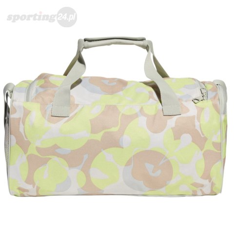 Torba adidas Linear Graphic Duffel S beżowo-brązowo-żółta IJ5638 Adidas Torba adidas Linear Graphic Duffel S beżowo-brązowo-żółta IJ5638 Adidas