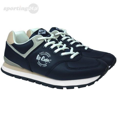 Buty męskie Lee Cooper czarno-granatowe LCJ-23-31-3075M Lee Cooper Buty męskie Lee Cooper czarno-granatowe LCJ-23-31-3075M Lee Cooper