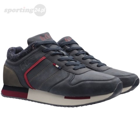Buty męskie Lee Cooper granatowo-czerwone LCJ-21-29-0642M Lee Cooper Buty męskie Lee Cooper granatowo-czerwone LCJ-21-29-0642M Lee Cooper