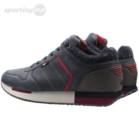 Buty męskie Lee Cooper granatowo-czerwone LCJ-21-29-0642M Lee Cooper Buty męskie Lee Cooper granatowo-czerwone LCJ-21-29-0642M Lee Cooper