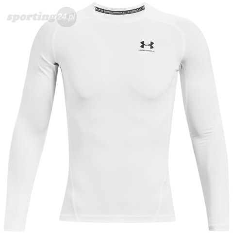 Koszulka męska Under Armour HG Armour Comp LS biała 1361524 100 Under Armour