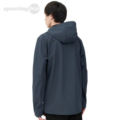 Kurtka męska softshell 4F M043 ciemny szary 4FSS23TSOFM043 23S 4F Kurtka męska softshell 4F M043 ciemny szary 4FSS23TSOFM043 23S 4F