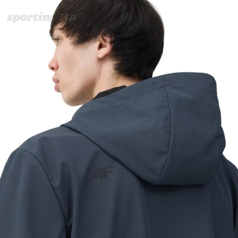 Kurtka męska softshell 4F M043 ciemny szary 4FSS23TSOFM043 23S 4F Kurtka męska softshell 4F M043 ciemny szary 4FSS23TSOFM043 23S 4F