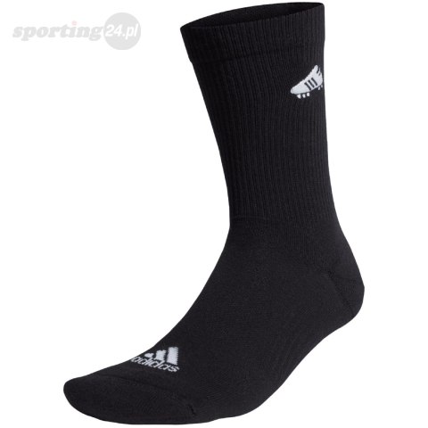 Skarpety adidas Soccer Boot Embroidered czarne IB3271 Adidas