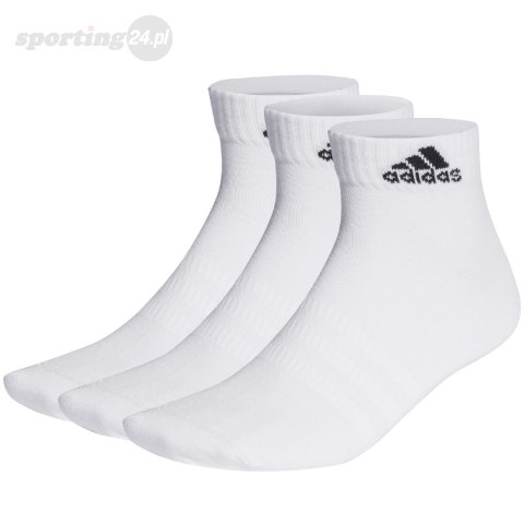 Skarpety adidas Thin and Light Ankle Socks 3P białe HT3468 Adidas