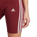 Spodenki damskie adidas Essentials 3-Stripes czerwone IM2846 Adidas