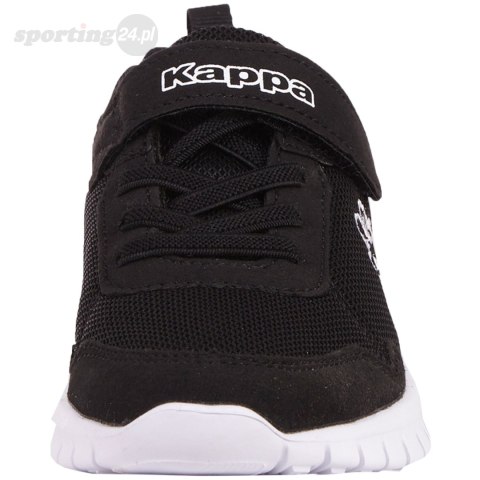 Buty dla dzieci Kappa Valdis K czarno-białe 260982K 1110 Kappa Buty dla dzieci Kappa Valdis K czarno-białe 260982K 1110 Kappa