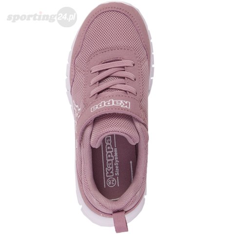 Buty dla dzieci Kappa Valdis K różowo-białe 260982K 2310 Kappa Buty dla dzieci Kappa Valdis K różowo-białe 260982K 2310 Kappa