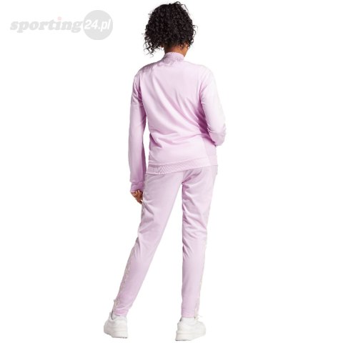 Dres damski adidas Essentials 3-Stripes różowy IJ8787 Adidas Dres damski adidas Essentials 3-Stripes różowy IJ8787 Adidas