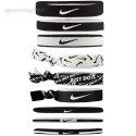 Gumki do włosów Nike Mixed Ponytail Holders 9 szt. czarno-białe N0003537036OS Nike Gumki do włosów Nike Mixed Ponytail Holders 9 szt. czarno-białe N0003537036OS Nike