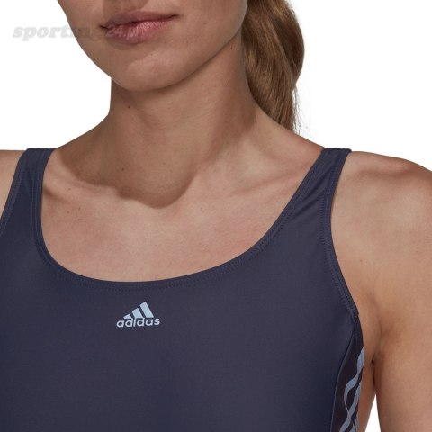 Kostium kąpielowy damski adidas Mid 3-Stripes Swimsuit granatowy HS5317 Adidas Kostium kąpielowy damski adidas Mid 3-Stripes Swimsuit granatowy HS5317 Adidas