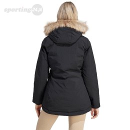 Kurtka damska adidas Parka Hooded Fur czarna IJ8260 Adidas