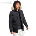 Kurtka męska adidas Parka Hooded Fur czarna IK0553 Adidas