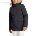 Kurtka męska adidas Parka Hooded Fur czarna IK0553 Adidas