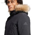 Kurtka męska adidas Parka Hooded Fur czarna IK0553 Adidas