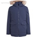 Kurtka męska adidas Parka Hooded Fur granatowa IK0552 Adidas