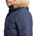 Kurtka męska adidas Parka Hooded Fur granatowa IK0552 Adidas