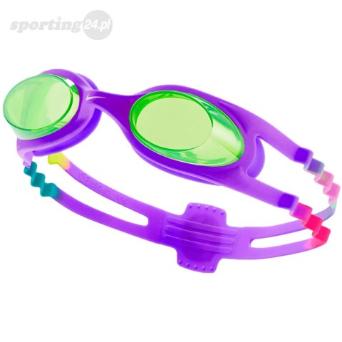 Okulary pływackie Nike Os Chrome Junior 3-6 lat fioletowo-różowe NESSD166-593 Nike Okulary pływackie Nike Os Chrome Junior 3-6 lat fioletowo-różowe NESSD166-593 Nike