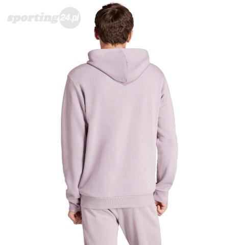 Bluza męska adidas Essentials Fleece Hoodie fioletowa IN0328 Adidas Bluza męska adidas Essentials Fleece Hoodie fioletowa IN0328 Adidas