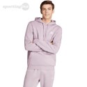 Bluza męska adidas Essentials Fleece Hoodie fioletowa IN0328 Adidas