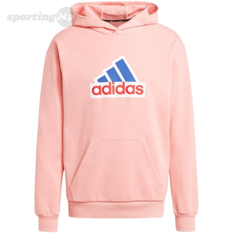 Bluza męska adidas FI BOS HD OLY różowa IS9597 Adidas