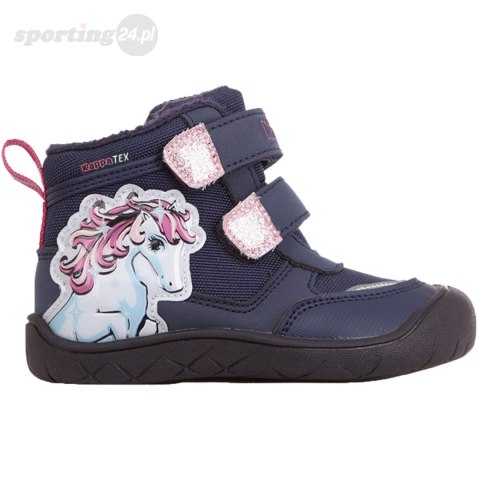 Buty dla dzieci Kappa Flake Tex granatowo-różowe 280021M 6722 Kappa