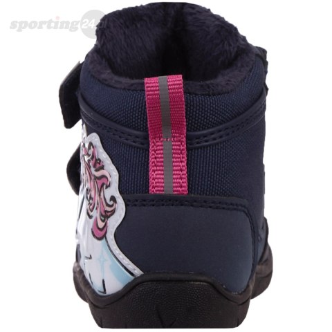 Buty dla dzieci Kappa Flake Tex granatowo-różowe 280021M 6722 Kappa Buty dla dzieci Kappa Flake Tex granatowo-różowe 280021M 6722 Kappa