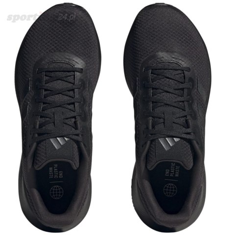 Buty męskie adidas Runfalcon 3.0 Wide czarne HP6649 Adidas Buty męskie adidas Runfalcon 3.0 Wide czarne HP6649 Adidas
