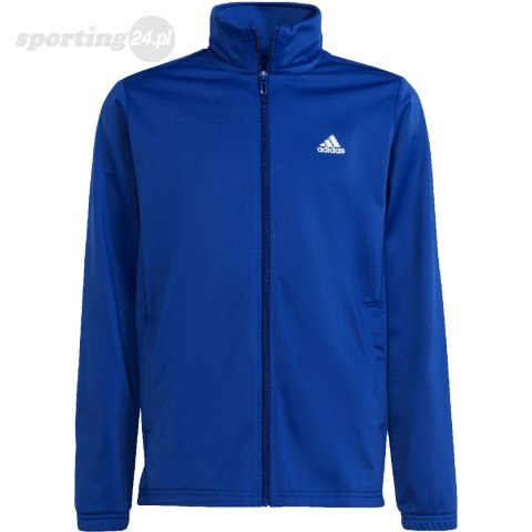 Dres dla dzieci adidas Essentials Big Logo Track Suit niebiesko-czarny HR6408 Adidas Dres dla dzieci adidas Essentials Big Logo Track Suit niebiesko-czarny HR6408 Adidas