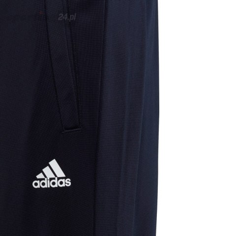 Dres dla dzieci adidas Essentials Big Logo Track Suit niebiesko-czarny HR6408 Adidas Dres dla dzieci adidas Essentials Big Logo Track Suit niebiesko-czarny HR6408 Adidas