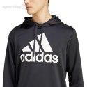 Dres męski adidas Terry Hooded Tracksuit czarny IP1610 Adidas