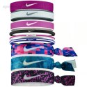 Gumki do włosów Nike Mixed 9 szt. N0003537608OS Nike Gumki do włosów Nike Mixed 9 szt. N0003537608OS Nike