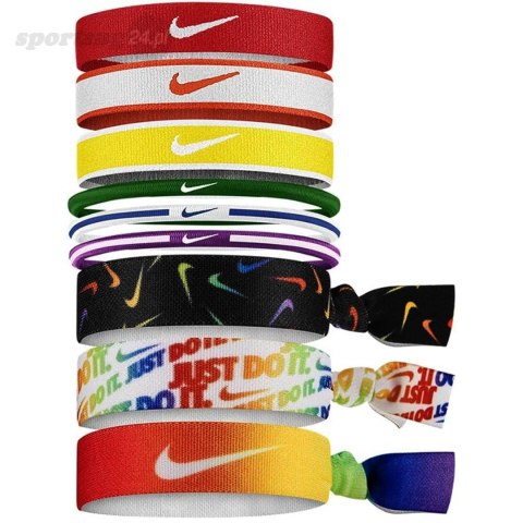 Gumki do włosów Nike Mixed 9 szt. N0003537950OS Nike Gumki do włosów Nike Mixed 9 szt. N0003537950OS Nike