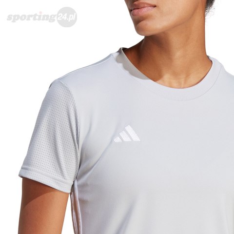 Koszulka damska adidas Tabela 23 Jersey szara IA9151 Adidas teamwear Koszulka damska adidas Tabela 23 Jersey szara IA9151 Adidas teamwear
