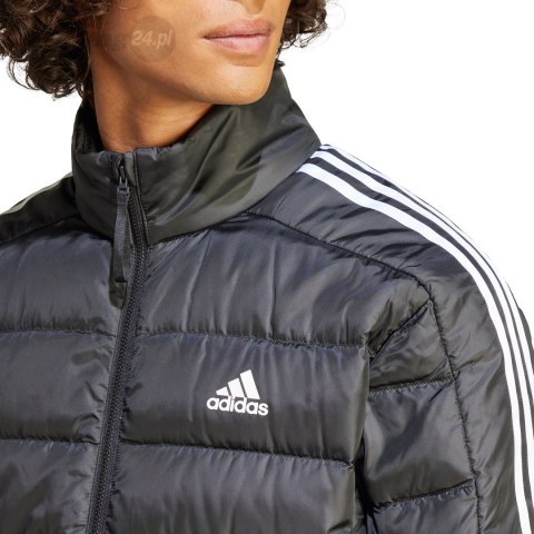 Kurtka męska adidas Essentials 3-Stripes Light Down czarna HZ4431 Adidas Kurtka męska adidas Essentials 3-Stripes Light Down czarna HZ4431 Adidas