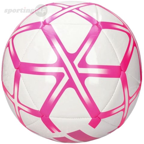 Piłka nożna adidas Starlancer Club biało-różowa IP1646 Adidas Piłka nożna adidas Starlancer Club biało-różowa IP1646 Adidas