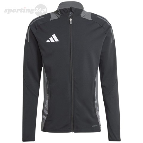 Bluza męska adidas Tiro 24 Competition czarno-szara IP1870 Adidas teamwear Bluza męska adidas Tiro 24 Competition czarno-szara IP1870 Adidas teamwear